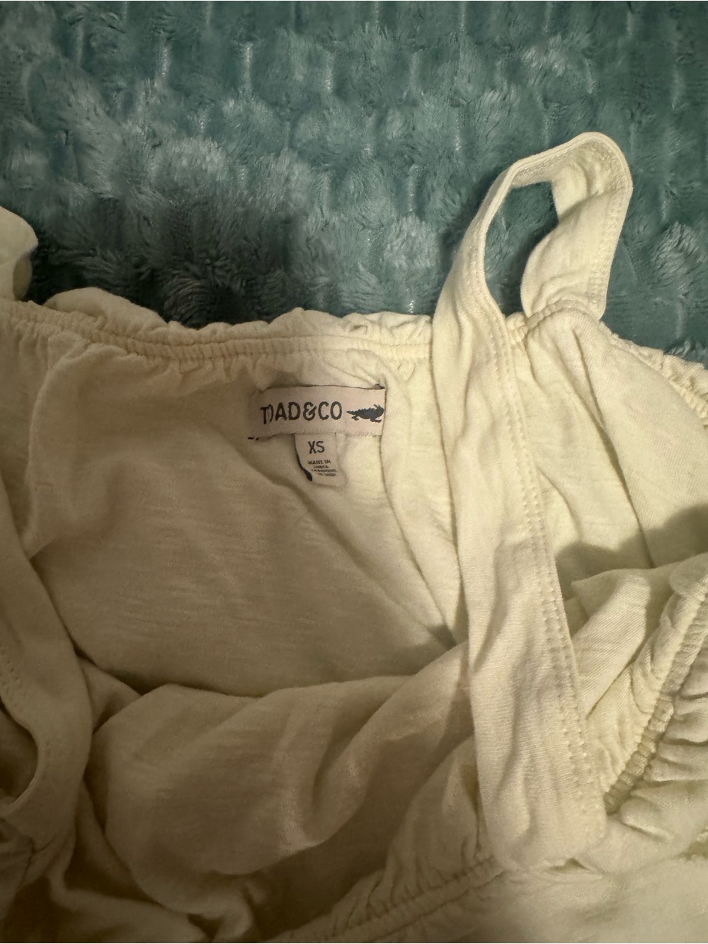 Toad&Co Cream Ruffle Cami Tank - Picture 3 of 4